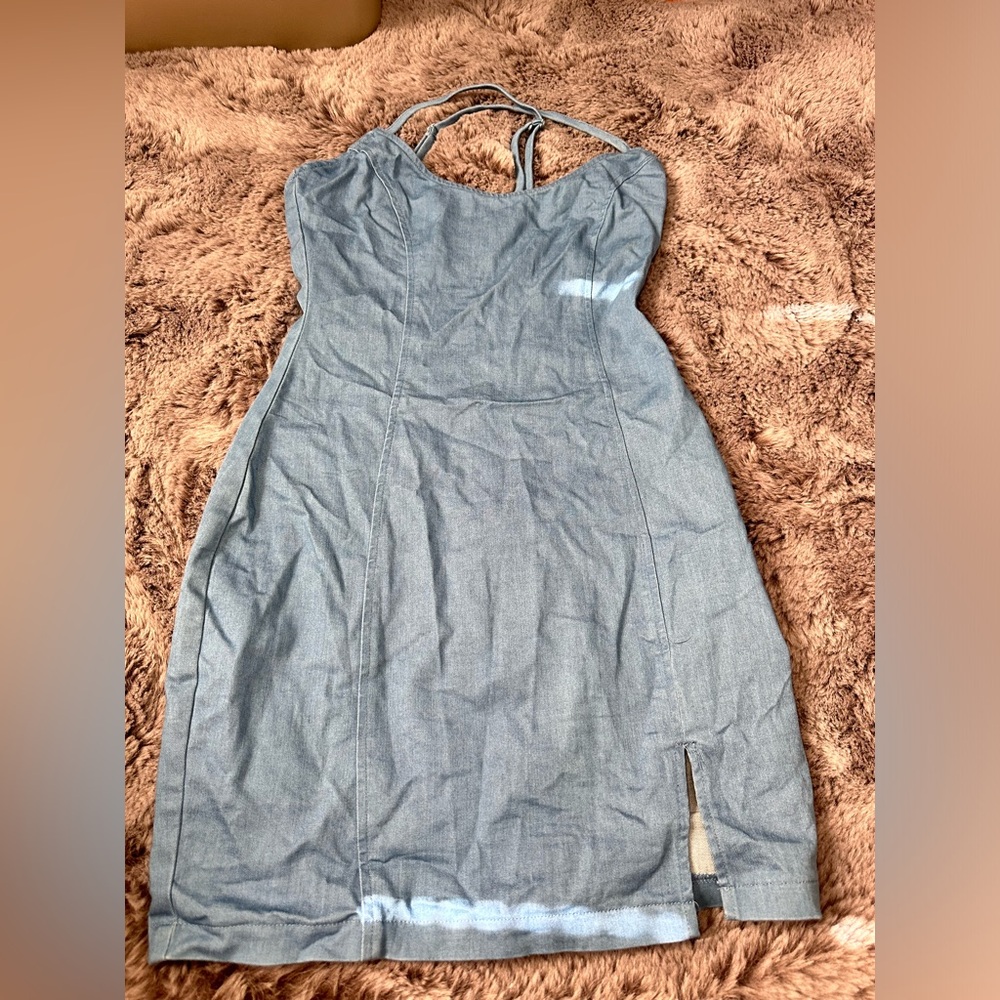 Windsor Jean Stretch Dress; size S